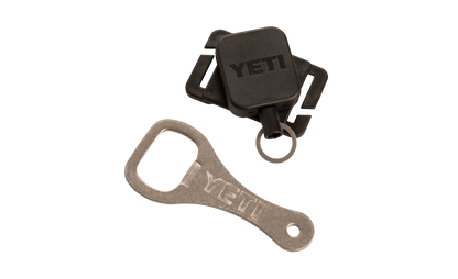 YETI PORTAOGGETTI MOLLE CON CORDINO RETRATTILE Stainless Steel