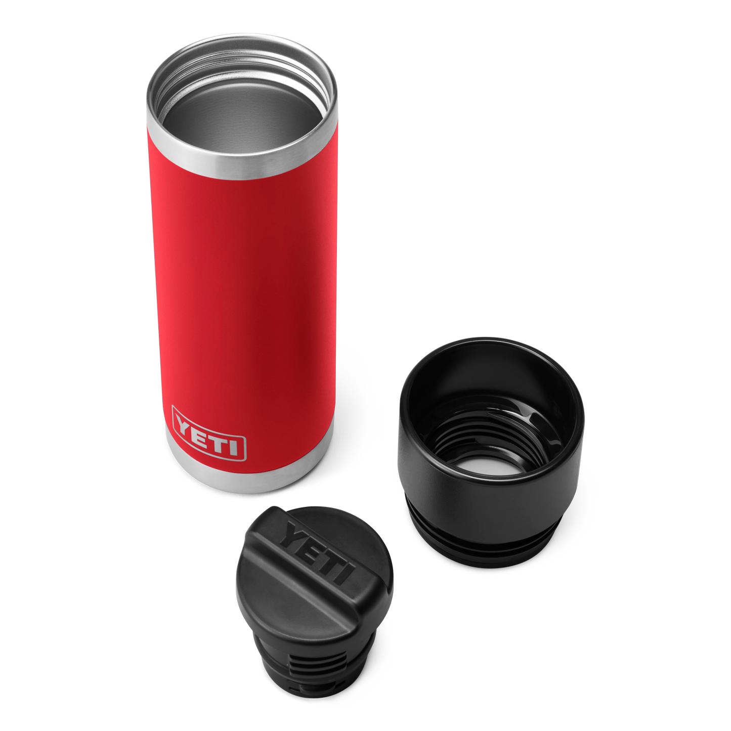 YETI Rambler® Borraccia da 18 oz (532 ml) con tappo HotShot Rescue Red