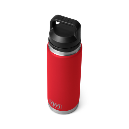 YETI Rambler® Borraccia da 26 oz (760 ml) con tappo Chug Rescue Red
