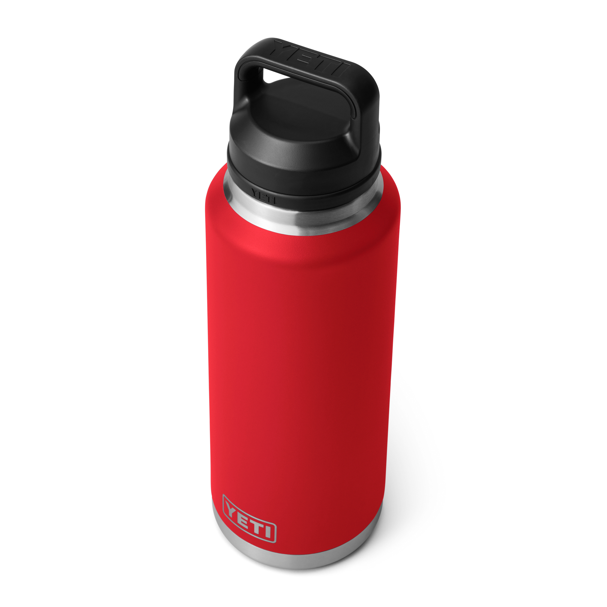 YETI Rambler® Borraccia da 46 oz (1,4 L) con tappo Chug Rescue Red