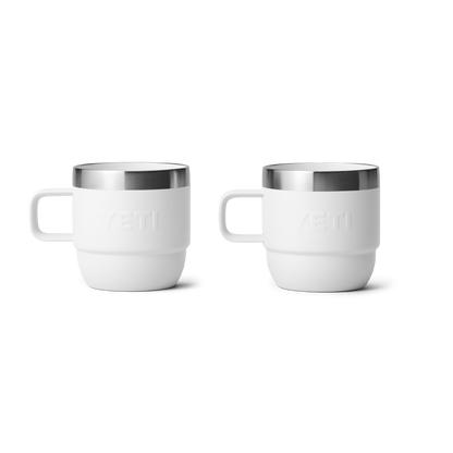 YETI Rambler® Tazza impilabile da 6 oz (177 ml) Bianco