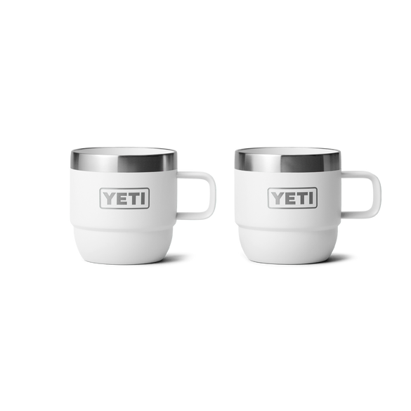 YETI Rambler® Tazza impilabile da 6 oz (177 ml) Bianco