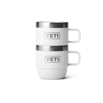 YETI Rambler® Tazza impilabile da 6 oz (177 ml) Bianco