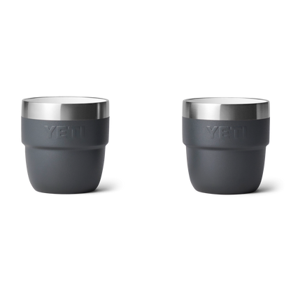 YETI Rambler® Tazza impilabile da 4 oz (118 ml) Charcoal