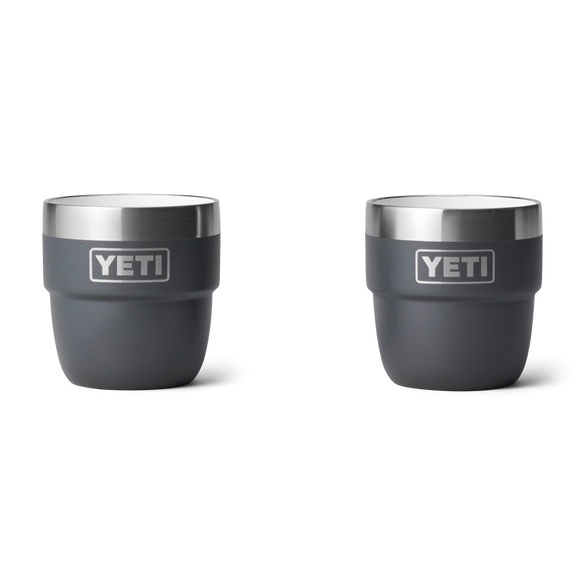 YETI Rambler® Tazza impilabile da 4 oz (118 ml) Charcoal