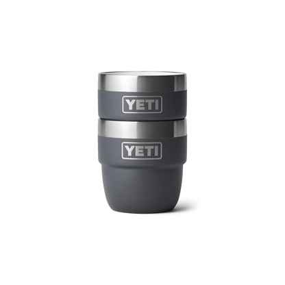 YETI Rambler® Tazza impilabile da 4 oz (118 ml) Charcoal