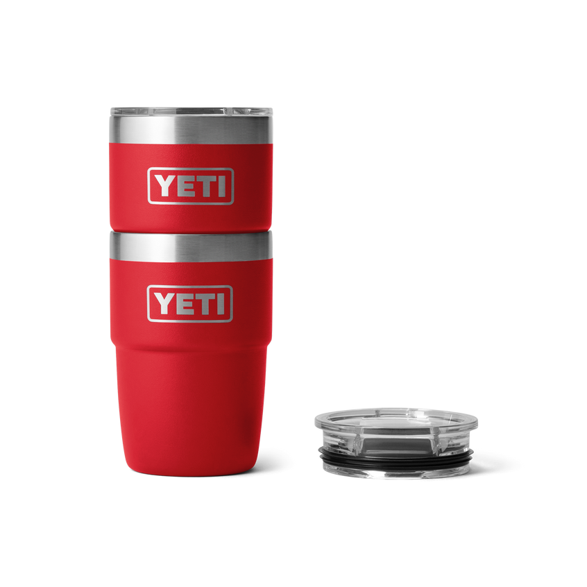 YETI Rambler® Tazza 8 oz (237 ml) Rescue Red