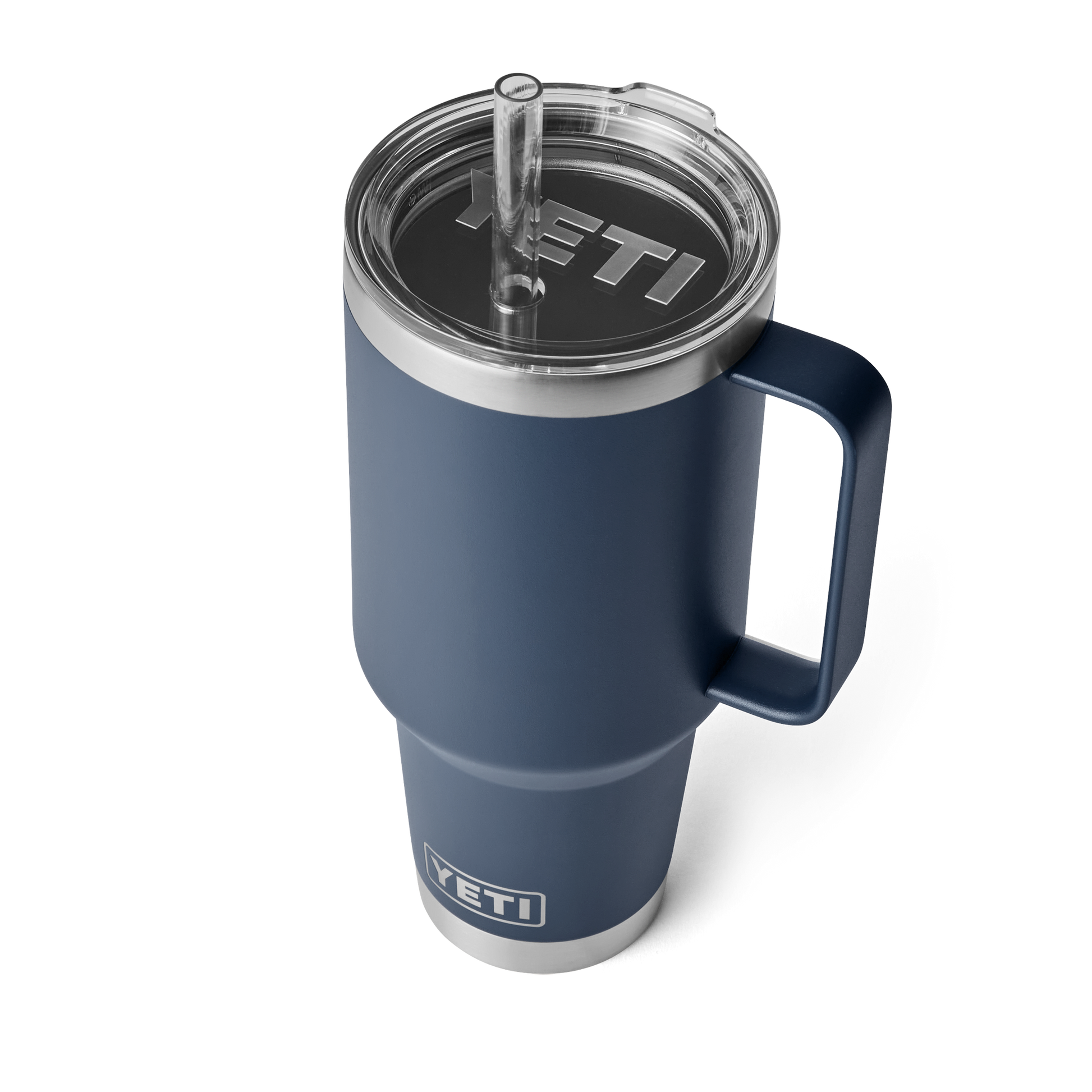 Rambler® Tazza Da 42 oz (1242 ml) Con coperchio con cannuccia Navy