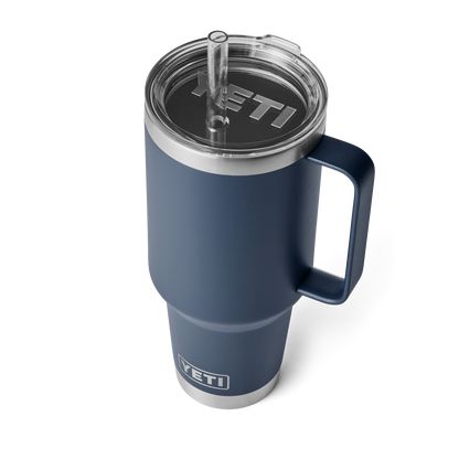 Rambler® Tazza Da 42 oz (1242 ml) Con coperchio con cannuccia Navy