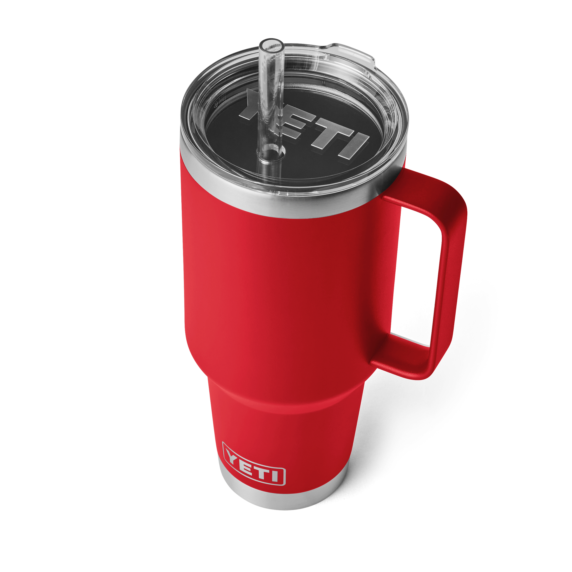 Rambler® Tazza Da 42 oz (1242 ml) Con coperchio con cannuccia Rescue Red