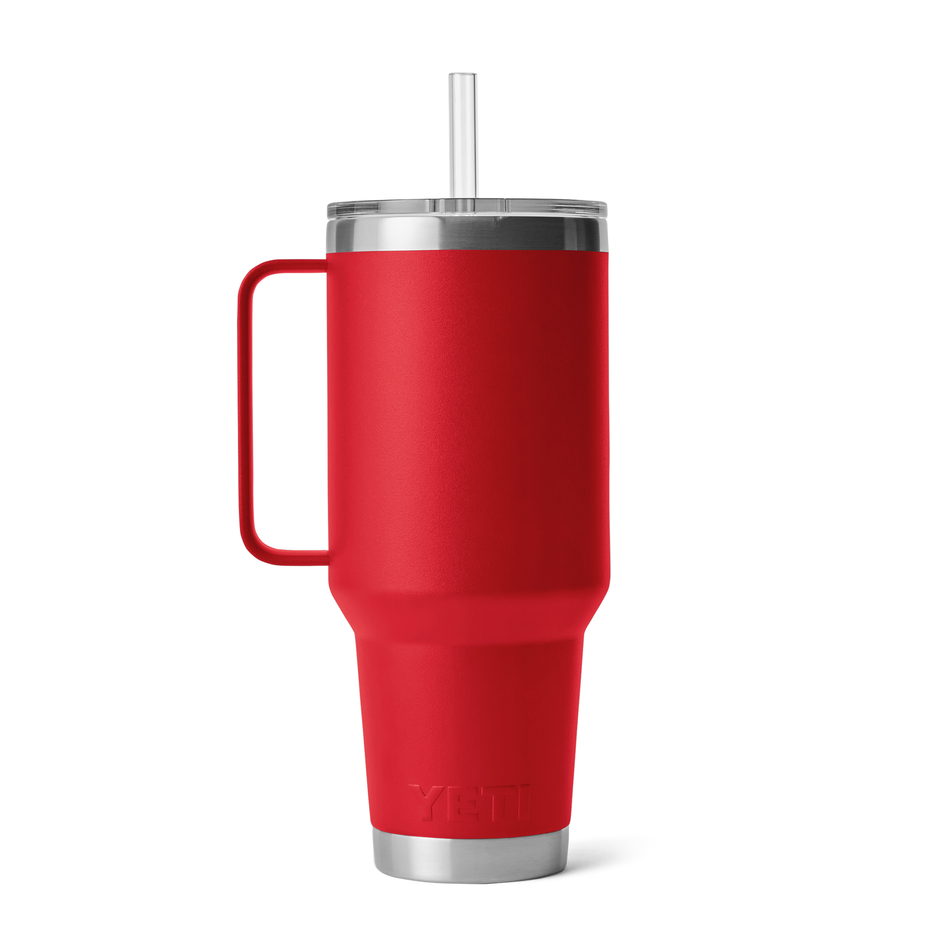 Rambler® Tazza Da 42 oz (1242 ml) Con coperchio con cannuccia Rescue Red