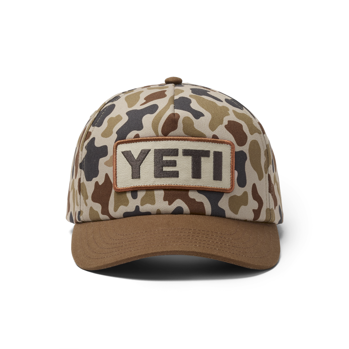 Cappello a tesa piatta YETI® Wetlands Camo Logo Badge Mid Pro