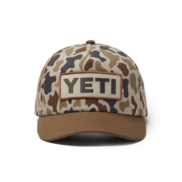 Cappello a tesa piatta YETI® Wetlands Camo Logo Badge Mid Pro