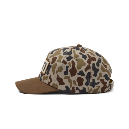 Cappello a tesa piatta YETI® Wetlands Camo Logo Badge Mid Pro