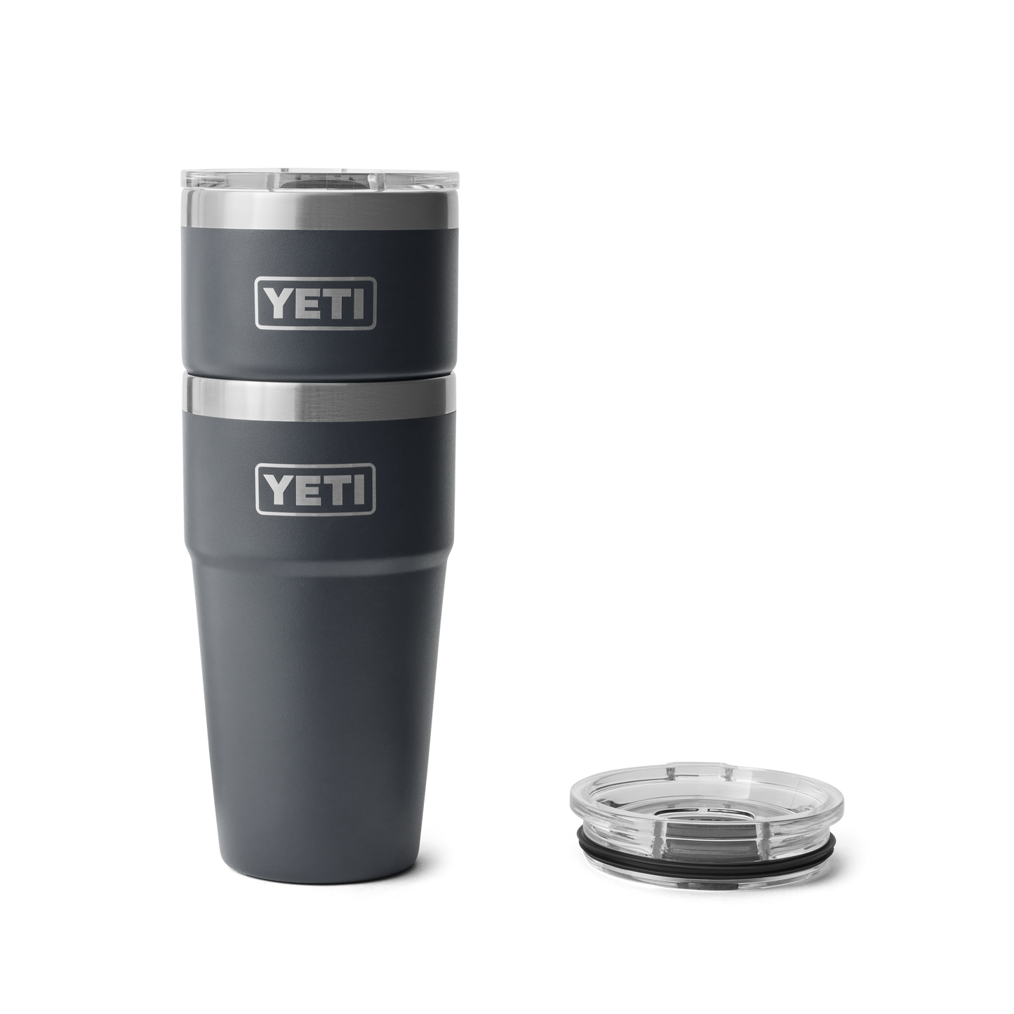 YETI Rambler® Tazza impilabile da 20 oz (591 ml) Charcoal