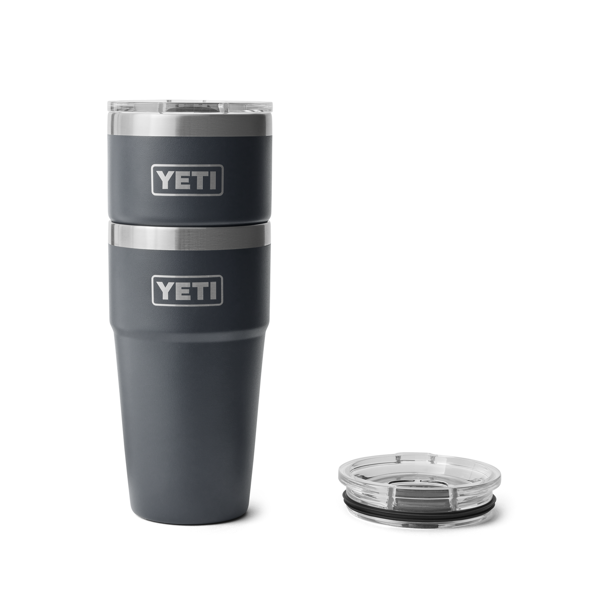 YETI Rambler® Tazza impilabile da 20 oz (591 ml) Charcoal