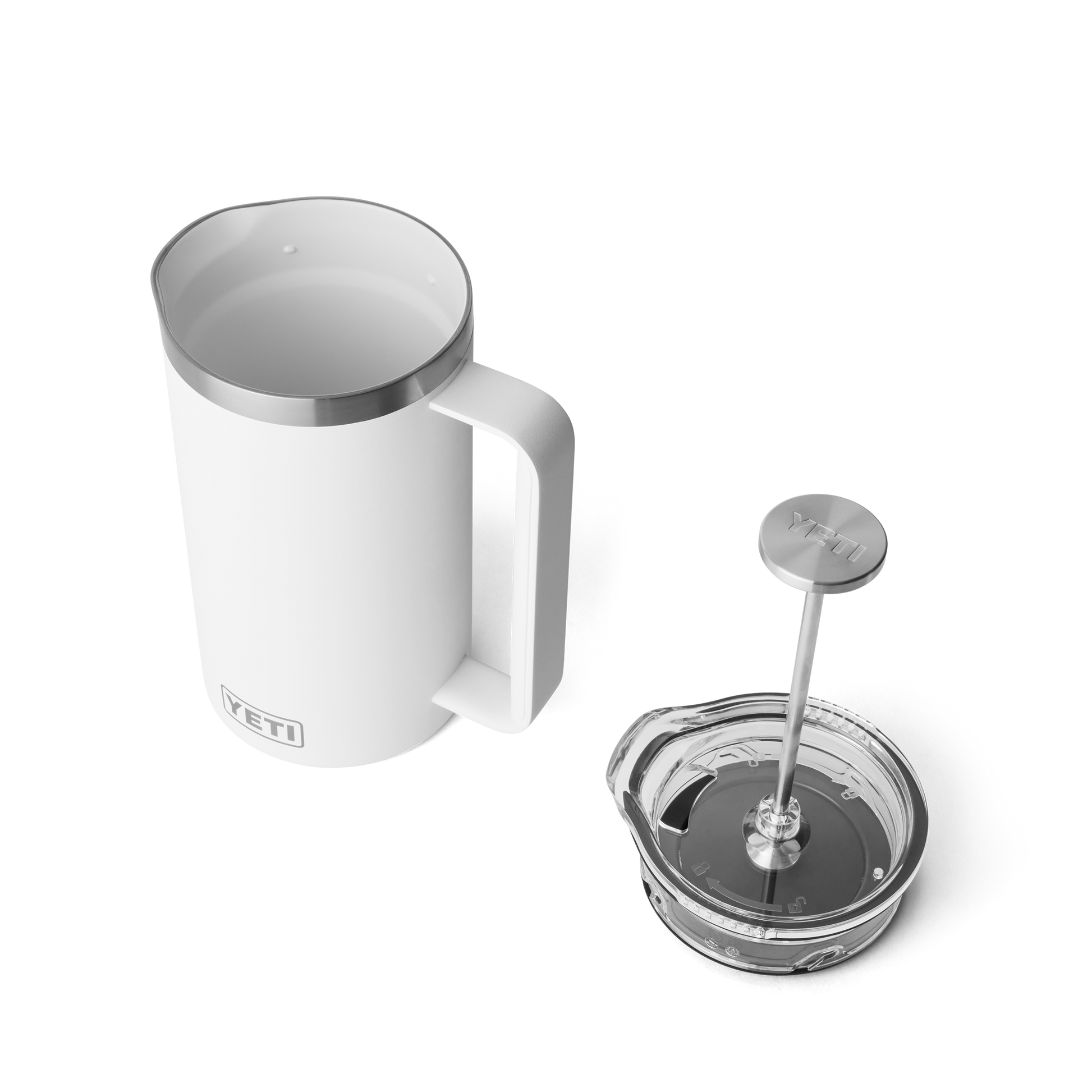 YETI Rambler® French Press da 34 oz (1 L) Bianco
