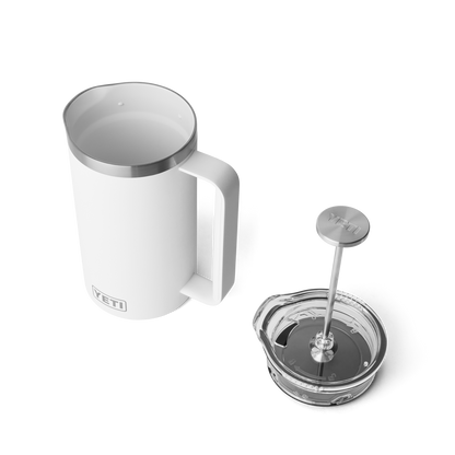 YETI Rambler® French Press da 34 oz (1 L) Bianco