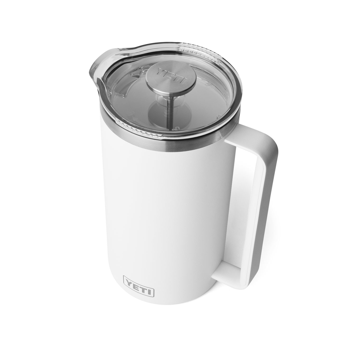 YETI Rambler® French Press da 64 oz (2 L) Bianco