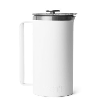 YETI Rambler® French Press da 64 oz (2 L) Bianco