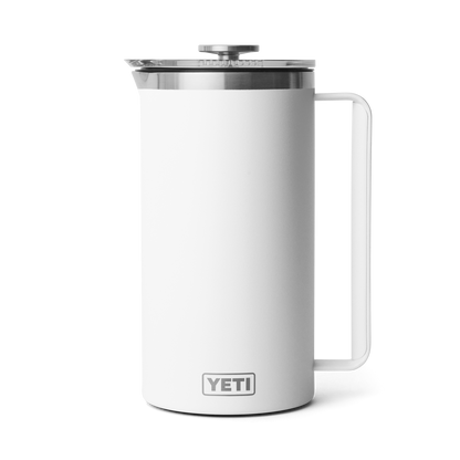 YETI Rambler® French Press da 64 oz (2 L) Bianco