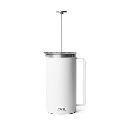 YETI Rambler® French Press da 64 oz (2 L) Bianco