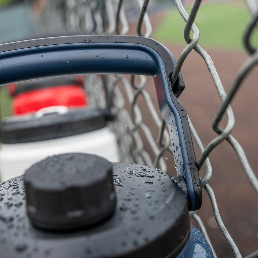 Yeti Silo Jug with a fence hook