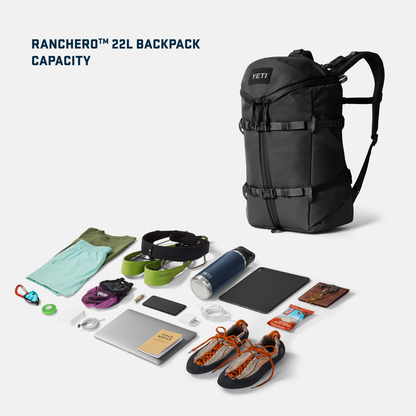 YETI Zaino Ranchero™ da 22 L Nero