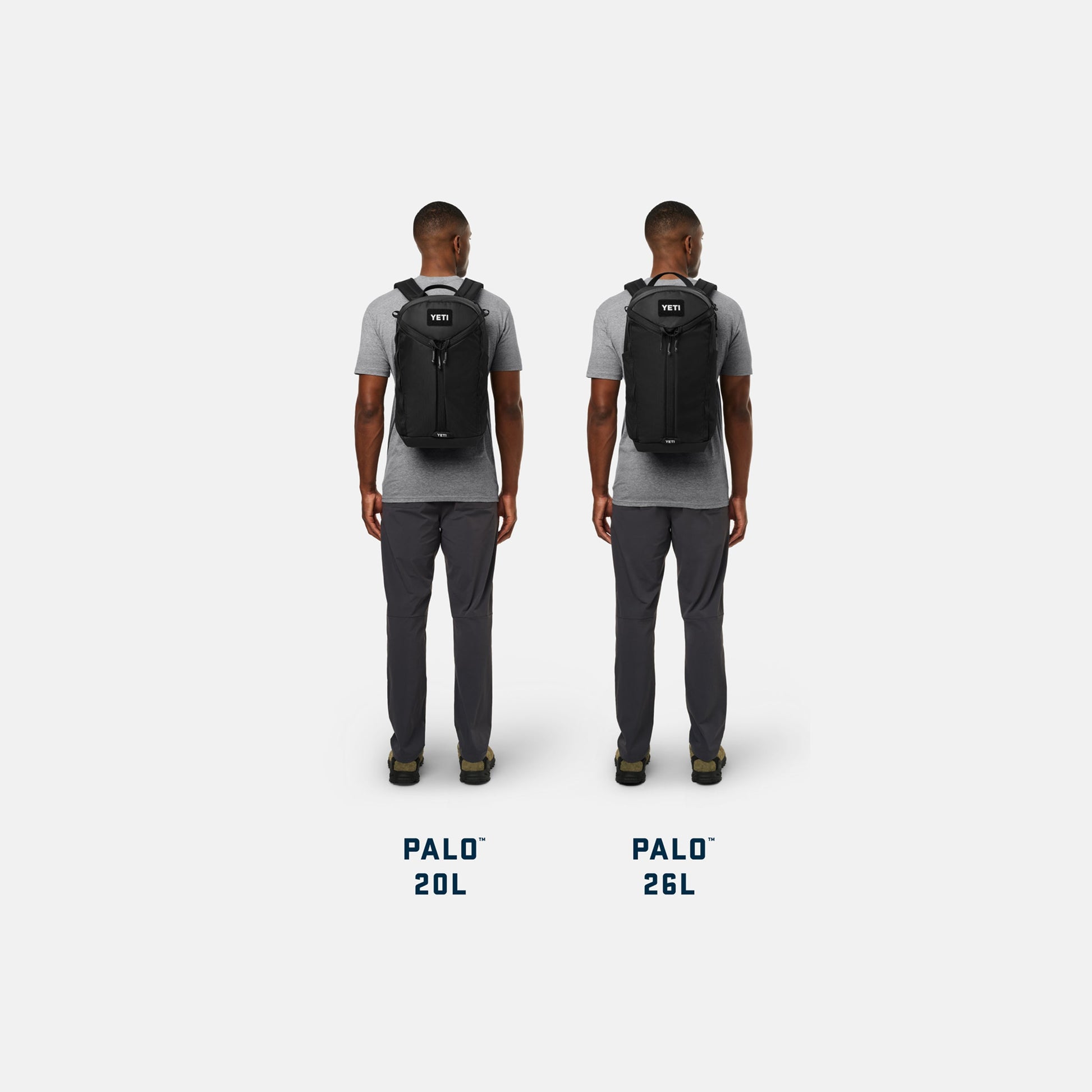 YETI Palo Backpack size comparison
