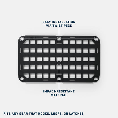YETI LoadOut™ Gobox 20 MOLLE Panel  Black