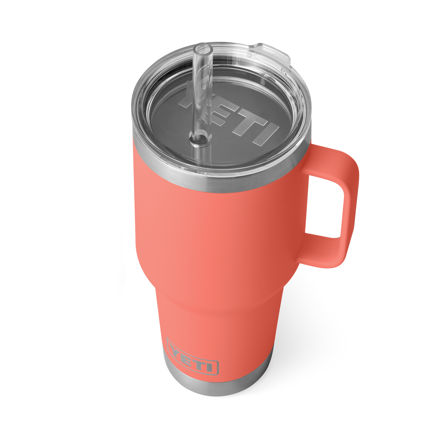 YETI Rambler® Tazza Da 35 oz (994 ml) Con coperchio con cannuccia Coral
