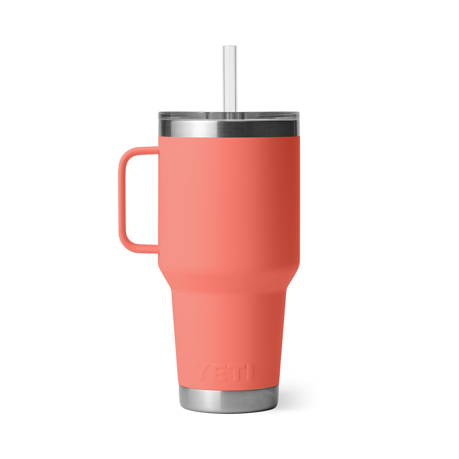 YETI Rambler® Tazza Da 35 oz (994 ml) Con coperchio con cannuccia Coral