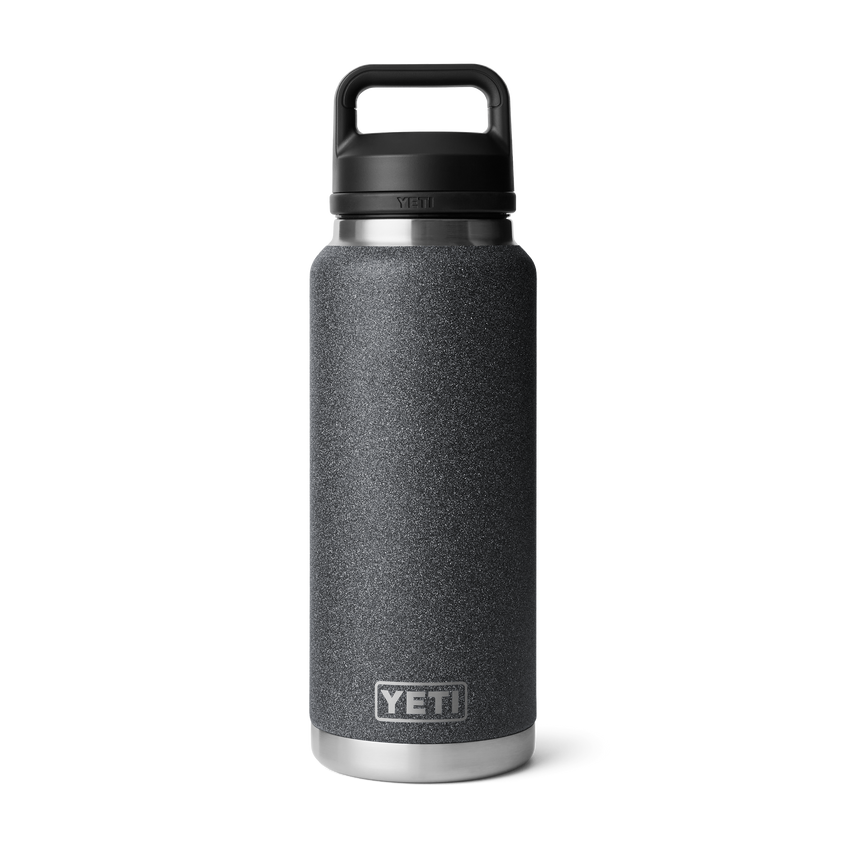 YETI Rambler® Borraccia da 36 oz (1065 ml) con tappo Chug Black Stone