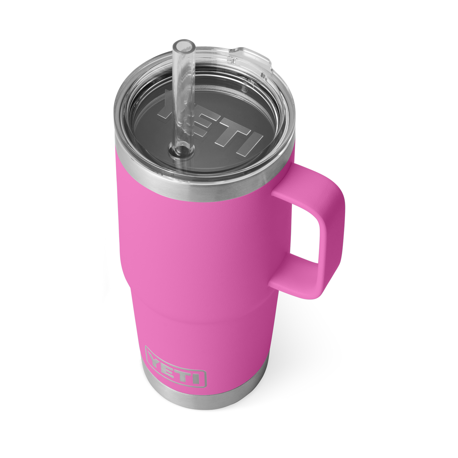 YETI Rambler® Tazza Da 25 oz (710 ml) Con coperchio con cannuccia Wildflower Fuchsia