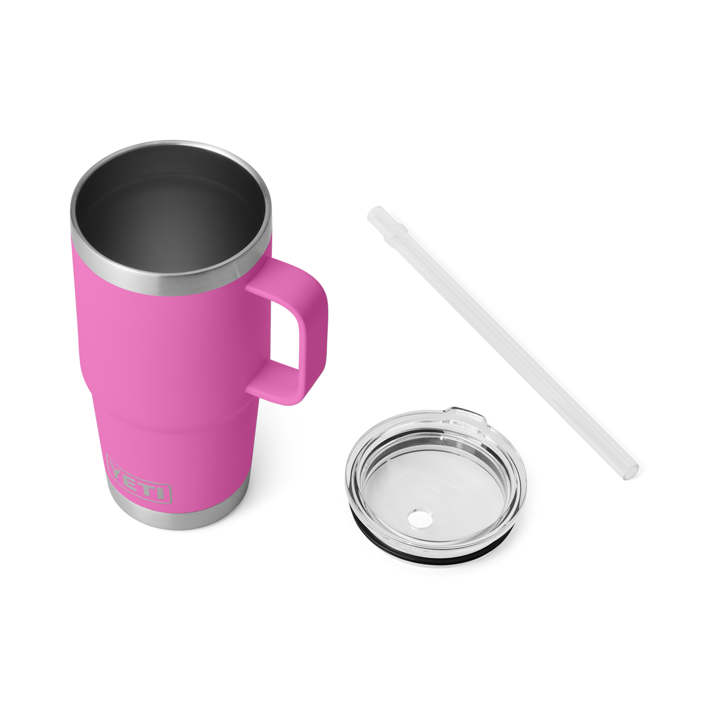 YETI Rambler® Tazza Da 25 oz (710 ml) Con coperchio con cannuccia Wildflower Fuchsia