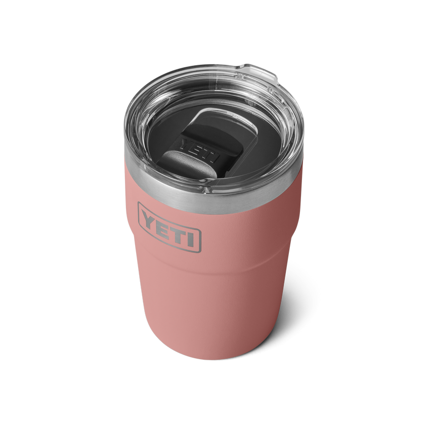 YETI Rambler® Tazza impilabile da 16 oz (473 ml) Sandstone Pink