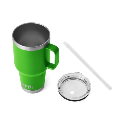 YETI Rambler® Tazza Da 35 oz (994 ml) Con coperchio con cannuccia Canopy Green