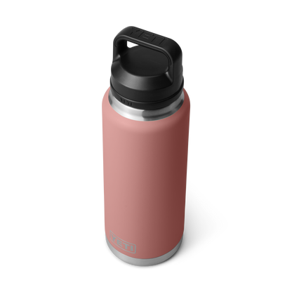 YETI Rambler® Borraccia da 36 oz (1065 ml) con tappo Chug Sandstone Pink