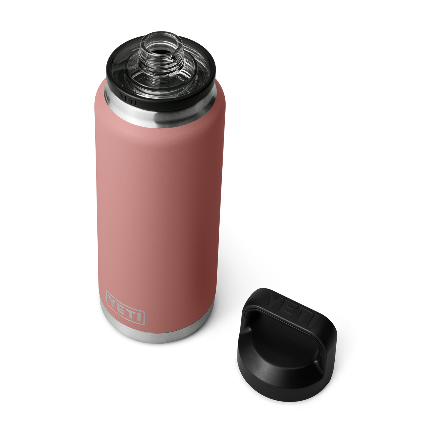 YETI Rambler® Borraccia da 36 oz (1065 ml) con tappo Chug Sandstone Pink