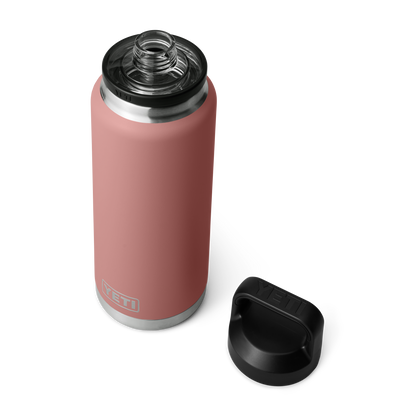 YETI Rambler® Borraccia da 36 oz (1065 ml) con tappo Chug Sandstone Pink