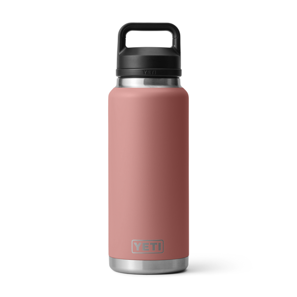 YETI Rambler® Borraccia da 36 oz (1065 ml) con tappo Chug Sandstone Pink