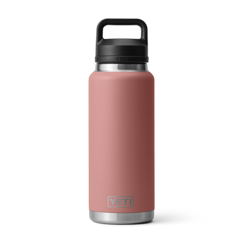 YETI Rambler® Borraccia da 36 oz (1065 ml) con tappo Chug Sandstone Pink