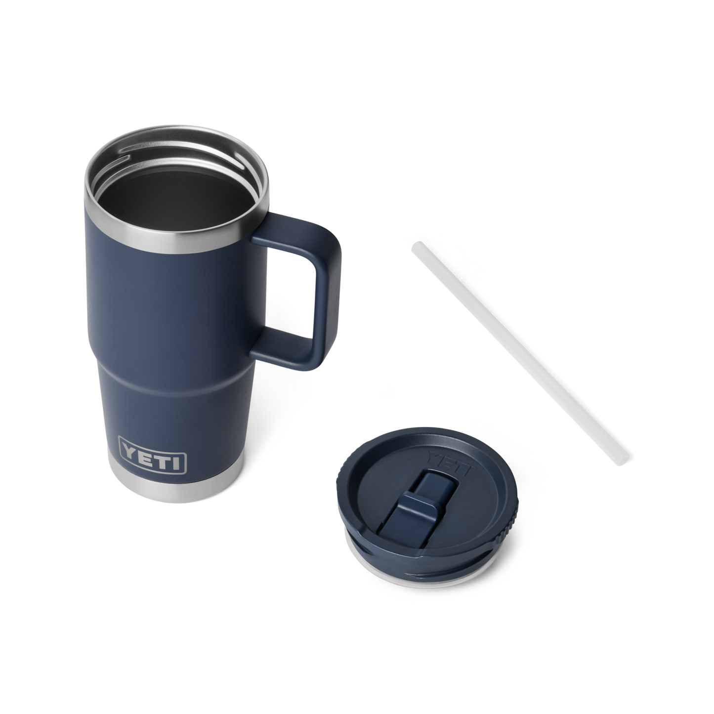 YETI Rambler® 20 oz (591 ml) Travel Straw Mug Navy