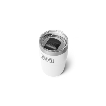 Tazza impilabile YETI Rambler® bianca da 8 oz (236 ml)