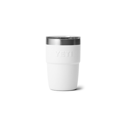 Tazza impilabile YETI Rambler® bianca da 8 oz (236 ml)