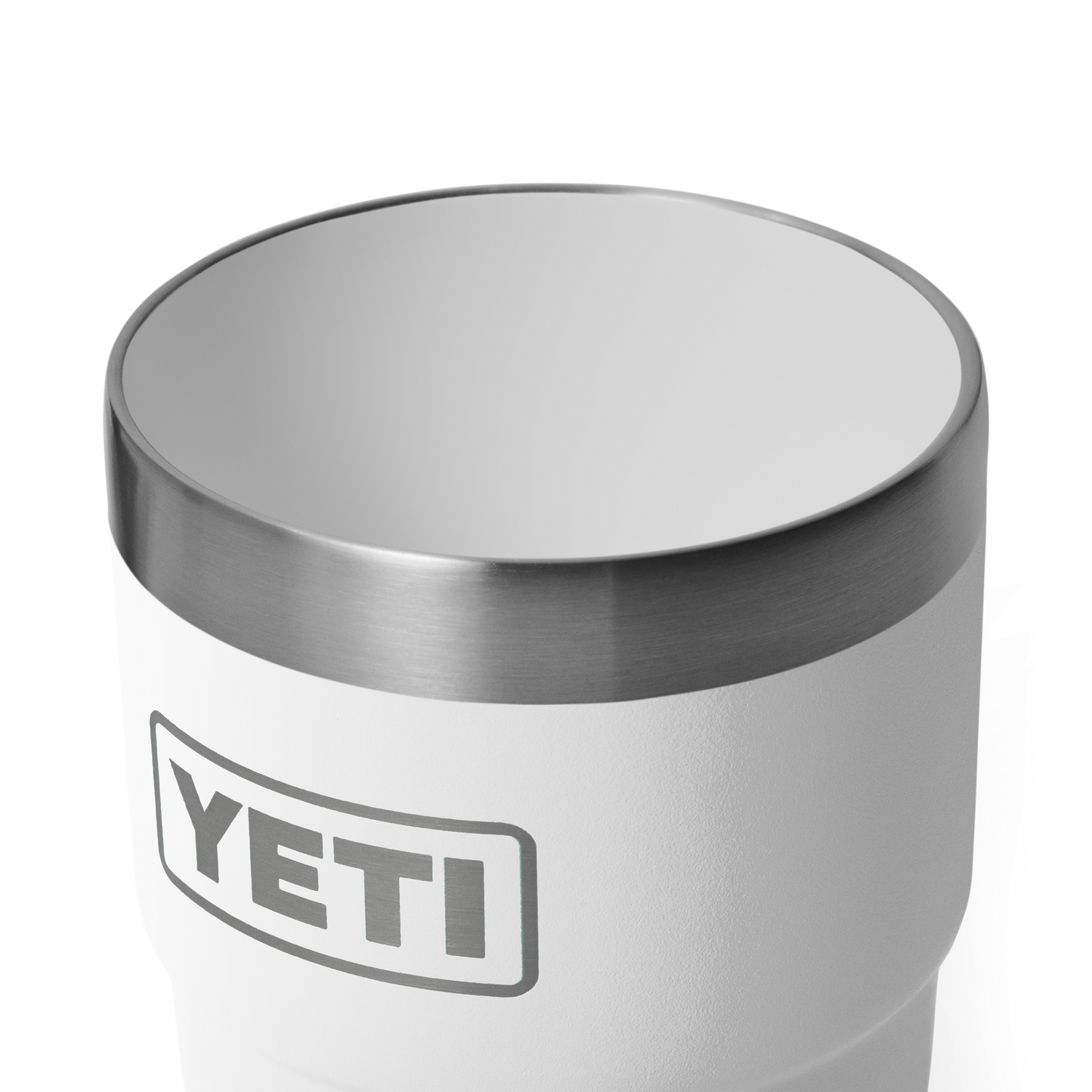 Tazza impilabile YETI Rambler® bianca da 8 oz (236 ml)