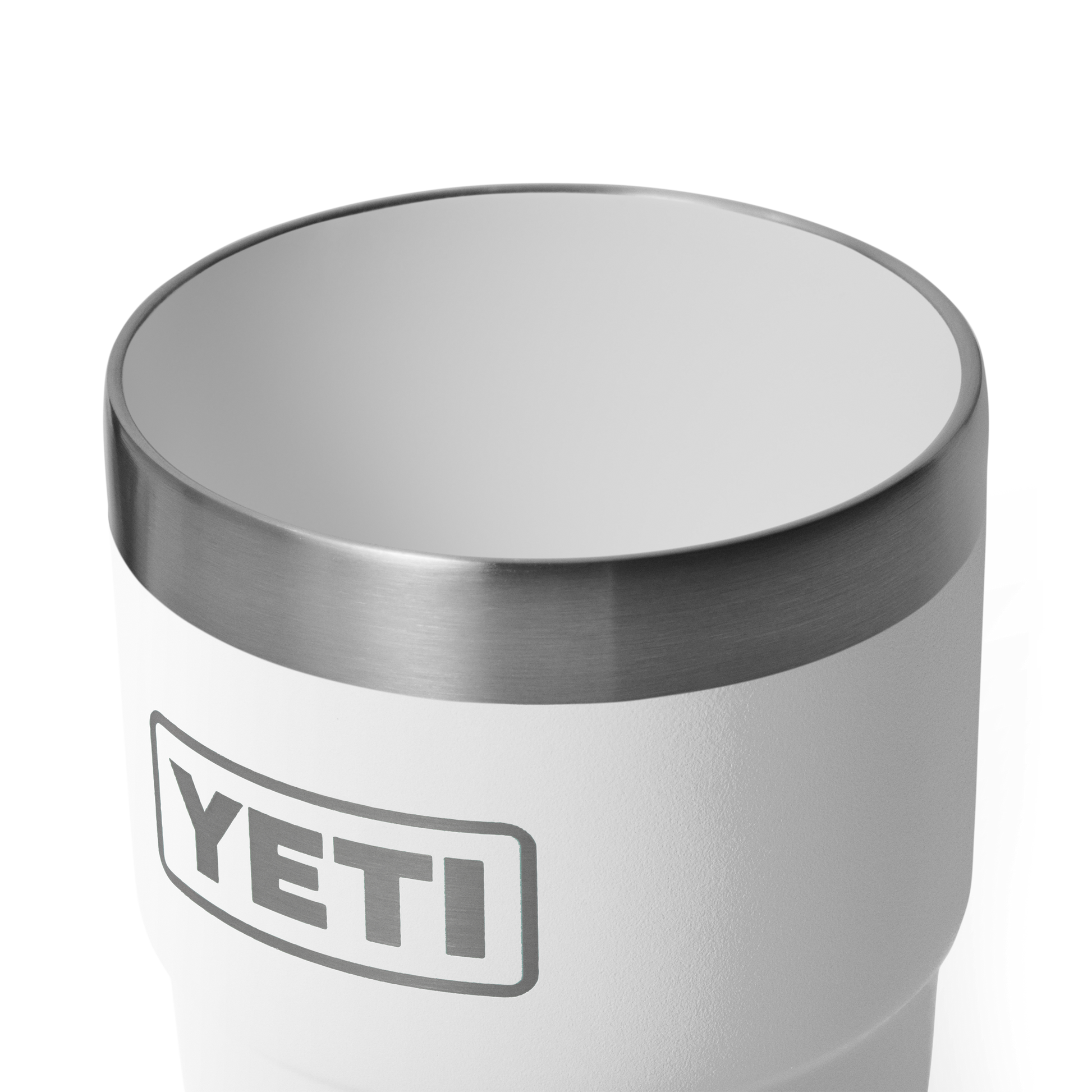 Tazza impilabile YETI Rambler® bianca da 8 oz (236 ml)