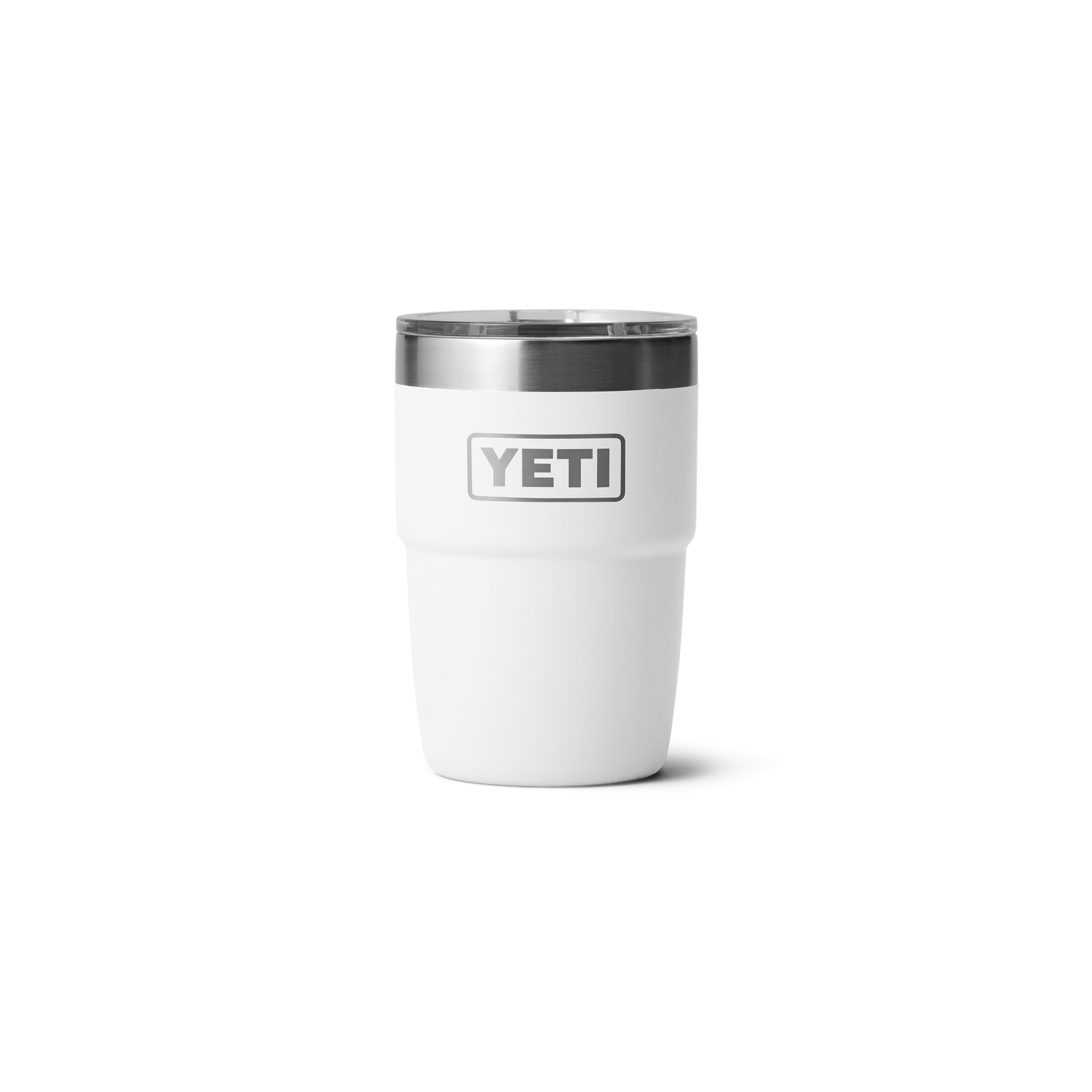 Tazza impilabile YETI Rambler® bianca da 8 oz (236 ml)