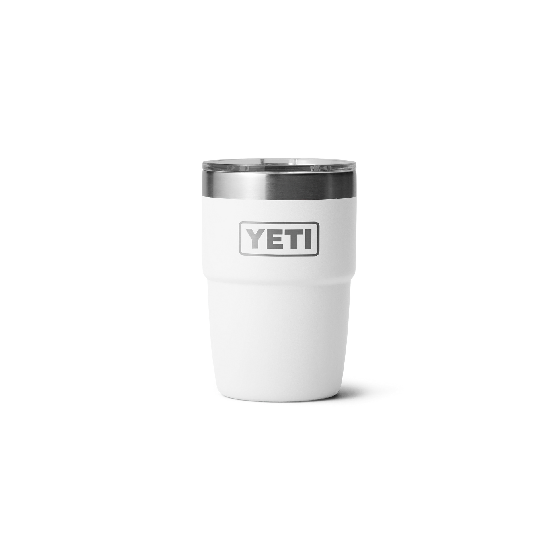 Tazza impilabile YETI Rambler® bianca da 8 oz (236 ml)