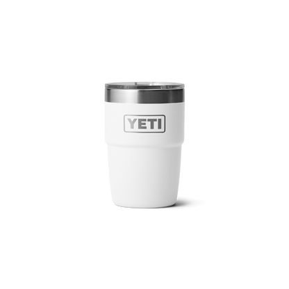 Tazza impilabile YETI Rambler® bianca da 8 oz (236 ml)